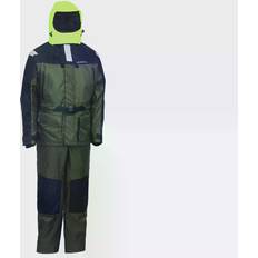 Gröna Flytoveraller Kinetic Guardian 2pcs Flotation Suit Olive/Black