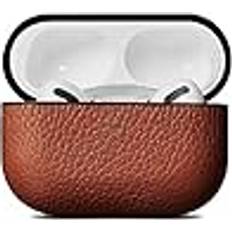 Woolnut Leather Case Cover for AirPods Pro Cognac