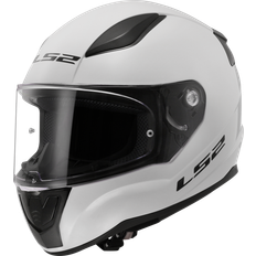 Vuxen - Öppna hjälmar Motorcykelhjälmar LS2 FF353 Rapid II Integralhjälm Solid Vit