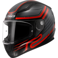 LS2 FF353 Rapid II Circuit Helmet - Black/Red
