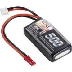 Reely Modelbyggeri-batteripakkeja (LiPo) 7,4 V 500 mAh Celletal: 2 25 C Softcase BEC