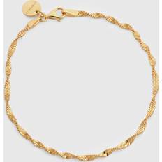 Herringbone Twisted Armbånd Guld