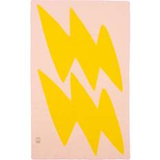 Gul Tæpper Brita Sweden Flash Plaid 130x200 cm Lemon Tæppe Gul (200x130cm)