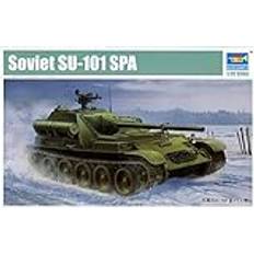 Maquettes Trumpeter Maquette Char Canon Automoteur Soviet SU-101 SPA