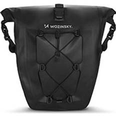 Cykel kurv cykeltilbehør Wozinsky WBB24BK Vandtæt Cykeltaske t/Bagagebærer 25 liter Sort