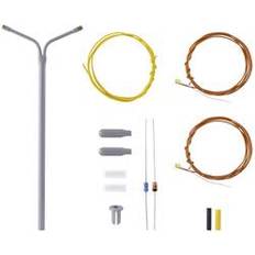 Viessmann Modelltechnik TT Whip Type Lamp Post Double Assembly Kit 1 Pcs