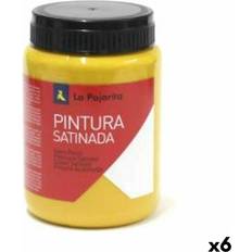 Orange Akvarelmaling Tempera La Pajarita L-31 Pumpkin Orange Satin finish Skole 35 ml 6 enheder