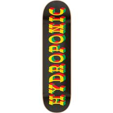 Skateboards Hydroponic West Skateboard Deck Black-rasta Black/Yellow 8.125"