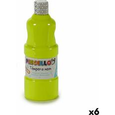 Akvarellfärger på rea Pincello Gouache Neon Gul 400 ml 6 antal