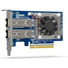 QNAP Netværkskort & Bluetooth-adaptere QNAP QXG-25G2SF-E810 netværksadapter PCIe 4.0 x8 25 Gigabit SFP28 x 2