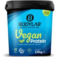 Bodylab Vitamine & Nahrungsergänzung Bodylab Vegan Protein 1000g Cinnamon Roll