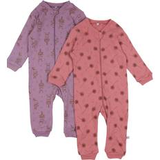 104 Jumpsuits Pippi Natdragt, Dusty Rose, 2-pak, 92