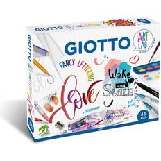 Pinturas Giotto Drawing Set Art Lab Fancy Lettering 45 Pieces Multicolour