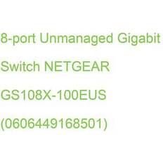 10g sfp Netgear 8Port Switch 1G-10G GS108X 8x1G Port 1x 10G SFP