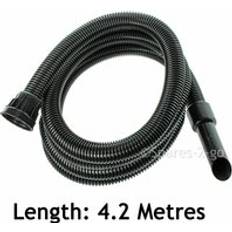 Spares2Go Hose Wet & Dry Hoover Long Pipe 4m numatic WVD570-2 Charles