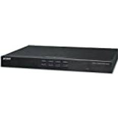 KVM Switches Planet KVM-210-08 KVM switch Rack mounting Black