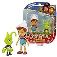 Giochi Preziosi Pinocchio and Friends Action Figure Twin Pack Pinocchio and Talking Cricket Action Figures