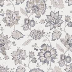 Wallpapers Arthouse Soft Jacobean Trail Soft Grey Wallpaper