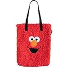 Bolsos de tela Grupo Erik Sesame Street Elmo Cotton Tote Bag Cotton Shopping Bag 13.8 x 15.8 x 2.2 inches 35 x 40 x 5.5 cm Canvas Bag Cotton Bag Gift Bag Cute Tote Bag Sesame Street Toys