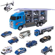 Teamsterz Teamsterz Police Service Transporter Toy Truck Playset