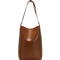 Cheap Bucket Bags Claudia Canova Leigh Large Bucket Shoulder Bag Tan One Size