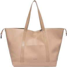 Claudia Canova Catalina Oversized Tote Bag Light Stone One Size