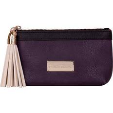 Claudia Canova Zip Top Tassle Detailed Washbag Purple One Size