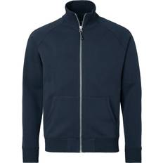 Bomuld - Unisex Trøjer Top Swede cardigan 0202, Navy