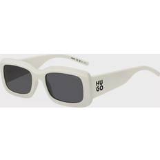 HUGO sunglasses with stacked-logo temples