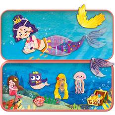 Magnetic Game Box Mermaid for Dressing I Magnetic Game from 3 Years I Promotes Imagination & Concentration I Ideal Travel Game with 2 Scenes and 36 Magnets