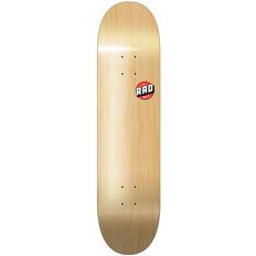 Skateboards RAD Blank Logo Skateboard Deck Natural Maple Brown 8.375"