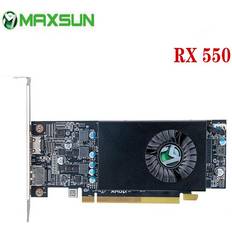 MAXSUN MAXSUN Graphics Card GPU Radeon RX 550 Transformers 4G GDDR5 Cards DP+DVI