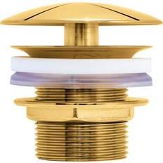 Duravit bundventil, 1 1/4" guld