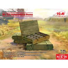 Scale Models & Model Kits ICM 35795 1:35 RS-132 Ammunition Boxes 1/35 Scale Model