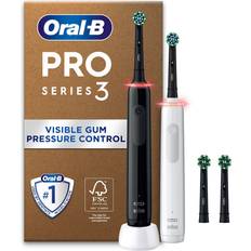 Oral-B Oral B Pro 3 3900 Duo Pack Pack Toothbrush Head 2 Count