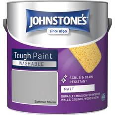 Johnstone's Johnstones Washable Matt Emulsion Summer Storm Wall Paint 2.5L