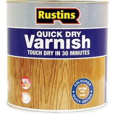 Paint Rustins Quick Dry Colour Varnish Satin Pine 0.25L