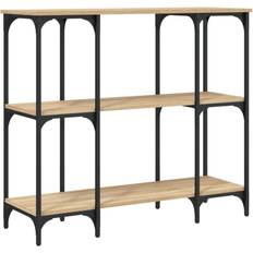 Udtræksskuffer Konsolborde vidaXL 102x35x90 konstrueret træ sonoma-eg Konsolbord