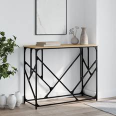 MDF Console Tables vidaXL sonoma oak Engineered Console Table