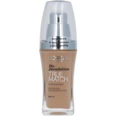 L'Oréal Paris True Match Foundation, 3.W Golden Beige, 30 ml