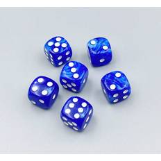 Sällskapsspel Shein 6pcs/set, Pearl Pattern Game Dice Set Christmas, Halloween, Thanksgiving gift