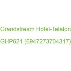 Fast telefoni Grandstream GHP Series GHP621 VoIP-telefon 3-riktad samtalsförmåg SIP 2 linjer svart