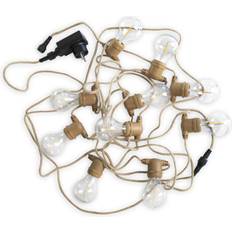Guirlandes Lumineuses Newgarden Allegra LED Avec Câble De Jute - Transparent, Brun Guirlande Lumineuse