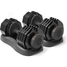 Home Fitness Adjustable Smart Dumbbells Pair 5kg to 40kg
