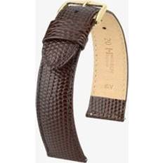 Hirsch Ure Hirsch Rainbow 20mm Long Brown Leather 12322610-1-20