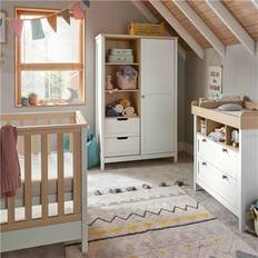 Mamas & Papas Harwell 3 Piece Set Cot Bed, Dresser Changer Wardrobe