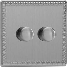 Red Dimmers Varilight Jubilee 2 x 250W 2-Way Push-on Push-off Dimmer
