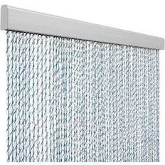 Gardiner & Tilbehør Arisol Dør Gardin SARA 60 x 190 cm Hvid Sort