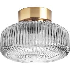 Ikea Lamper Ikea Solklint Brass/Grey Loftplafond 27cm