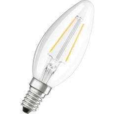 BELLALUX LED-lampa, E14-sockel, Kallvitt 4000K Klar glödtråd, Ljusform, Ersättning för vanlig 25W glödlampa, 1-pack